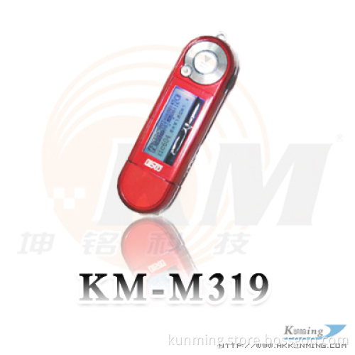 1.1 inch LCD MP3 Player with 7 color back light